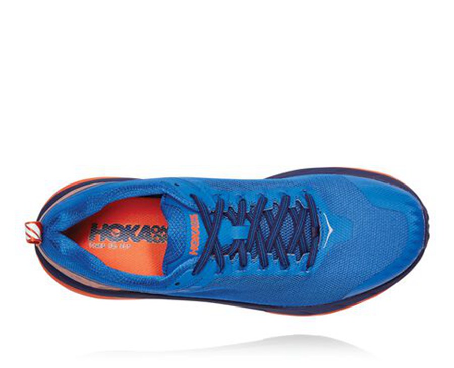 Chaussure Trail Hoka One One Challenger Atr 5 Homme - Bleu - CQJ-018395